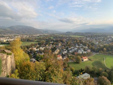 Aussicht von der Burg auf Salzburg