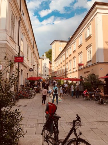 Gassen in Salzburg
